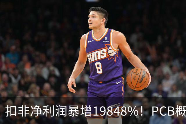 扣非净利润暴增19848%！PCB概念股，前十大股东新增神秘自然人